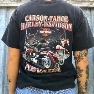 Vintage Harley Davidson shirt.
